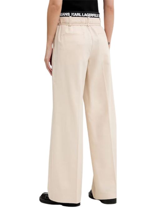 Pantaloni con logo Karl Lagerfeld jeans | B2W100591EY
